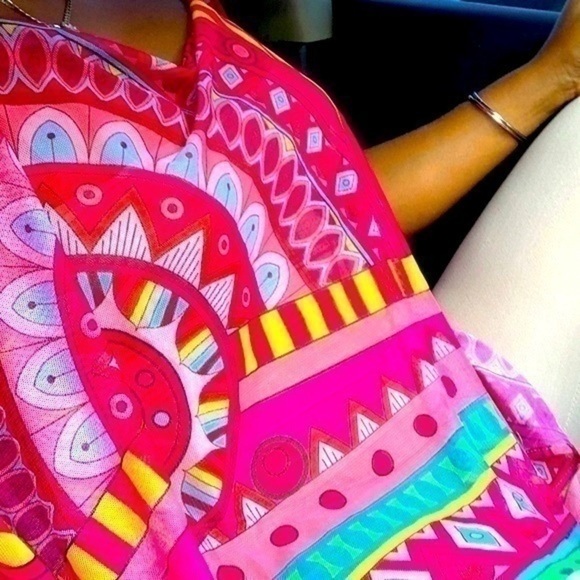 New 3 Way Scarf versatile top + Cover-Up - Picture 5 of 6